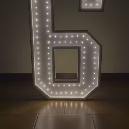 Numero 6 SUPER Luminoso