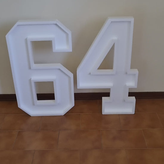 Numero 64 Polistirolo