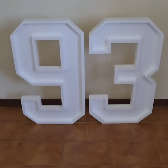 Numero 93 Polistirolo