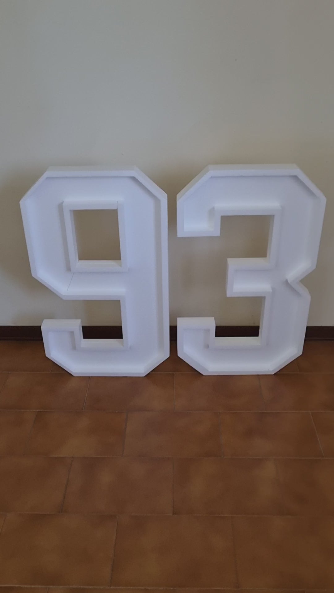 Numero 93 Polistirolo