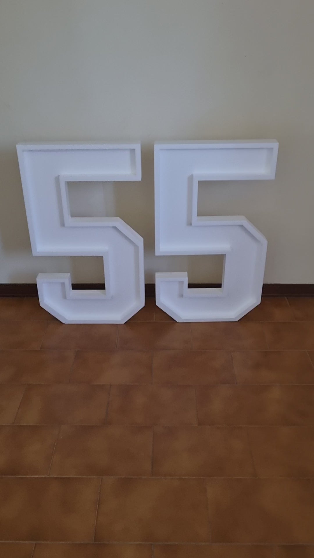 Numero 55 Polistirolo
