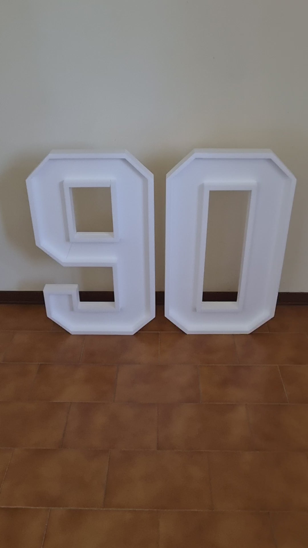 Numero 90 Polistirolo