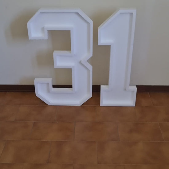 Numero 31 Polistirolo