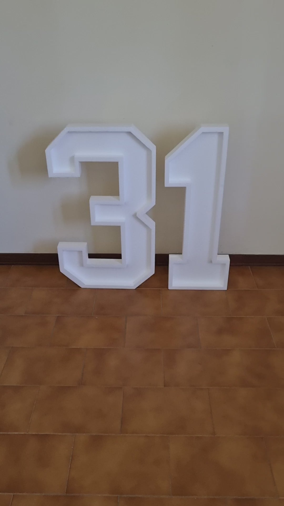 Numero 31 Polistirolo