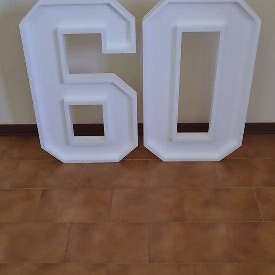 Numero 60 Polistirolo