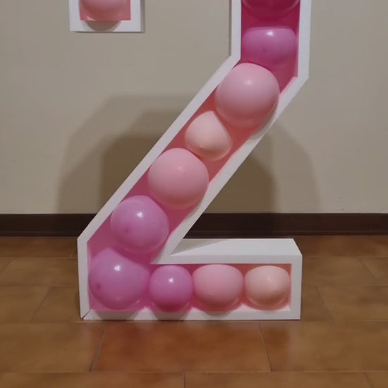 Numero 2 Porta Palloncini Grande