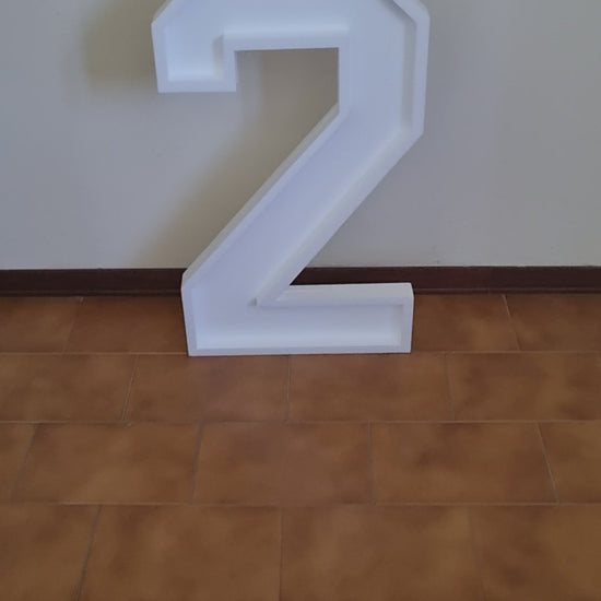 Numero 2 Polistirolo