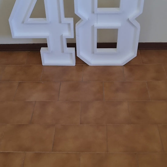 Numero 48 Polistirolo