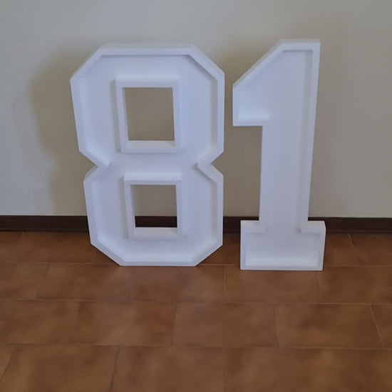 Numero 81 Polistirolo