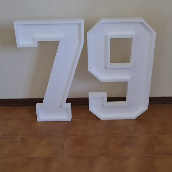 Numero 79 Polistirolo