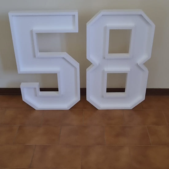 Numero 58 Polistirolo