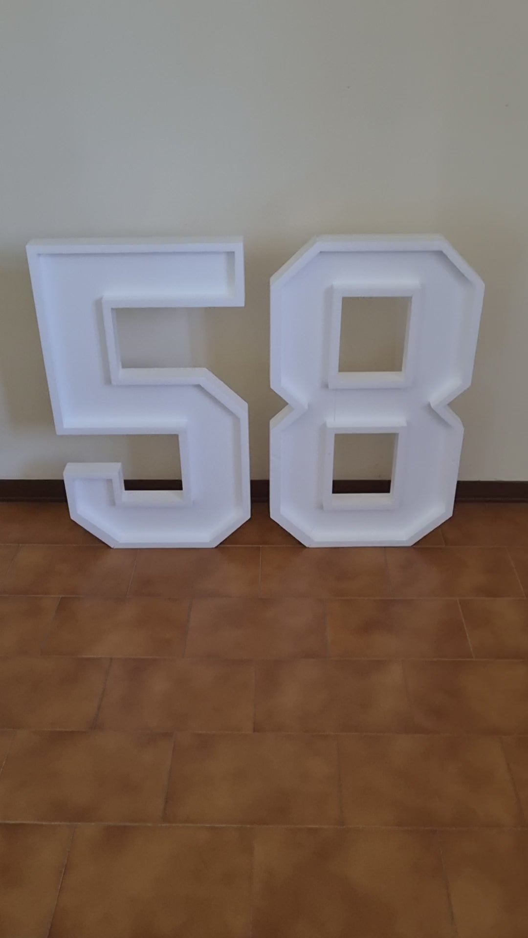 Numero 58 Polistirolo