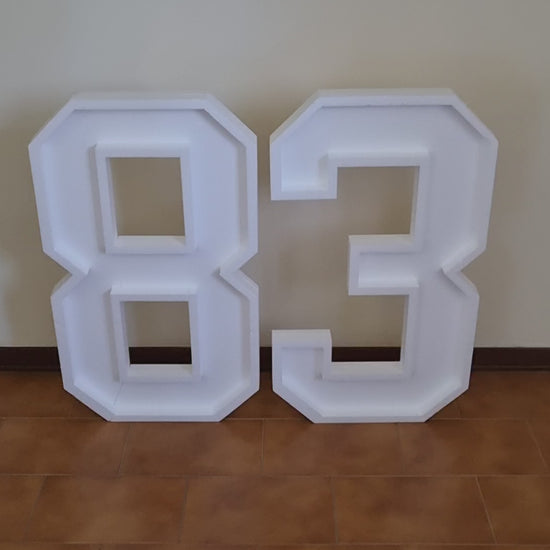 Numero 83 Polistirolo