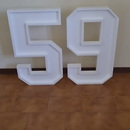 Numero 59 Polistirolo
