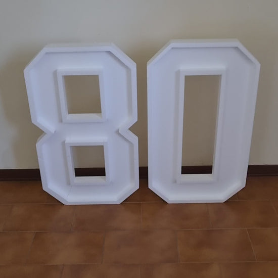 Numero 80 Polistirolo