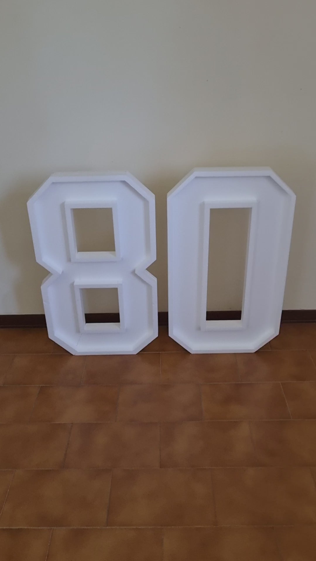 Numero 80 Polistirolo
