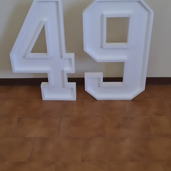Numero 49 Polistirolo