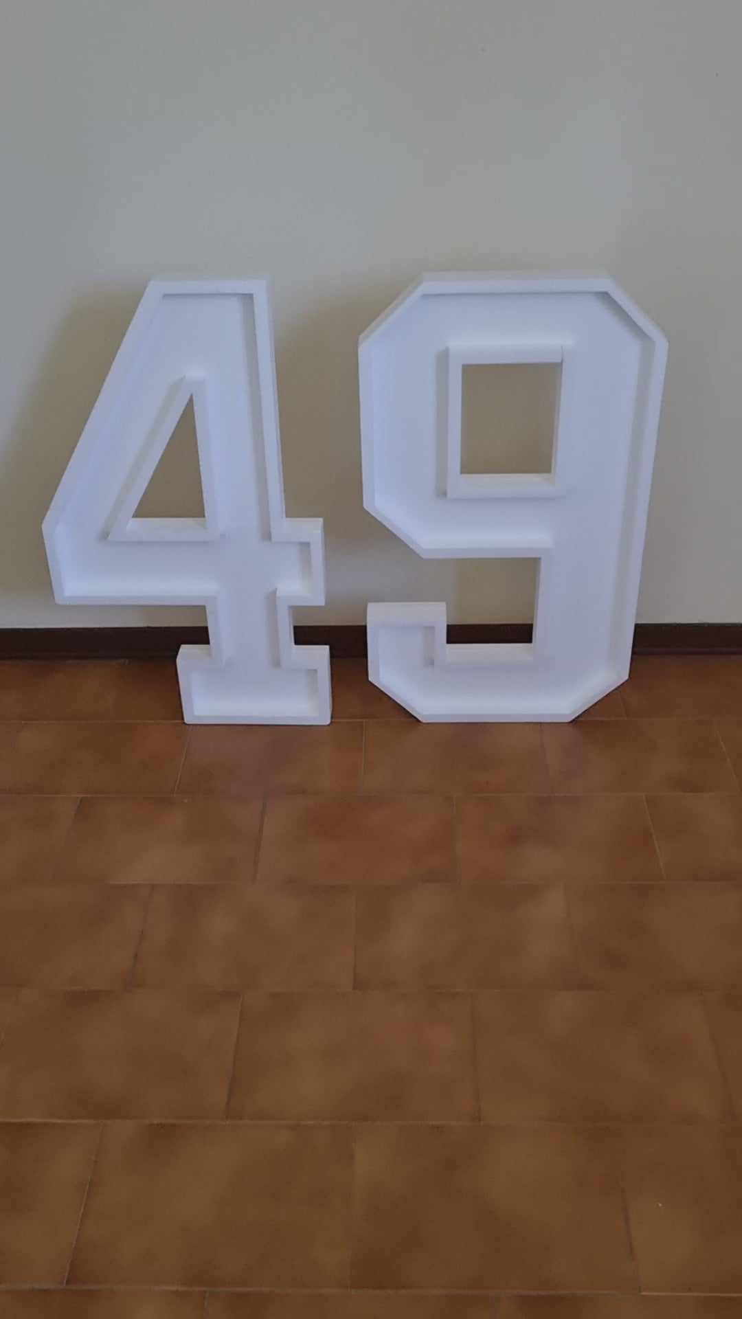 Numero 49 Polistirolo
